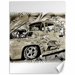 Old Ford Pick Up Truck  Canvas 12  X 16   by MichaelMoriartyPhotography