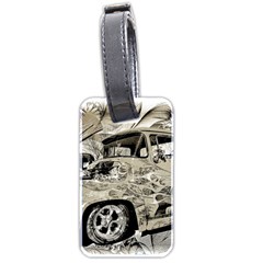 Old Ford Pick Up Truck  Luggage Tags (two Sides) by MichaelMoriartyPhotography