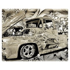 Old Ford Pick Up Truck  Double Sided Flano Blanket (medium)  by MichaelMoriartyPhotography