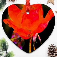 Red Beauty Ornament (Heart) 