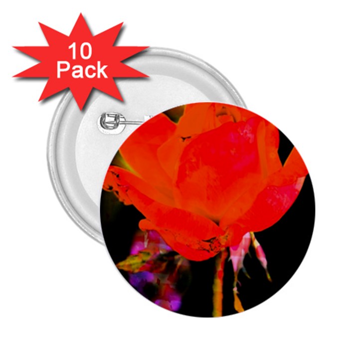 Red Beauty 2.25  Buttons (10 pack) 