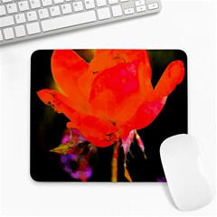 Red Beauty Large Mousepads by MichaelMoriartyPhotography