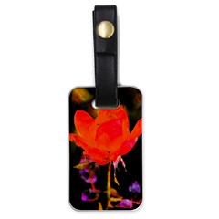 Red Beauty Luggage Tags (one Side)  by MichaelMoriartyPhotography