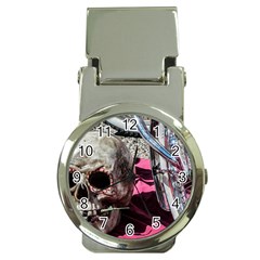 Skull And Bike Money Clip Watches by MichaelMoriartyPhotography