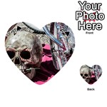 Skull and Bike Playing Cards 54 (Heart)  Front - Spade2