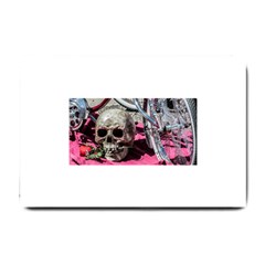 Skull And Bike Small Doormat 