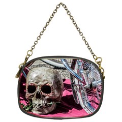 Skull And Bike Chain Purses (two Sides)  by MichaelMoriartyPhotography