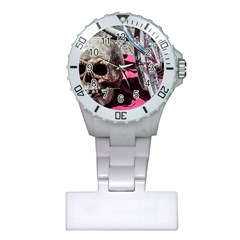 Skull And Bike Plastic Nurses Watch