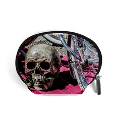 Skull And Bike Accessory Pouches (small)  by MichaelMoriartyPhotography