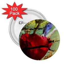 Rusty Globe Mallow Flower 2 25  Buttons (100 Pack) 