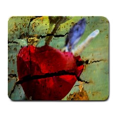 Rusty Globe Mallow Flower Large Mousepads