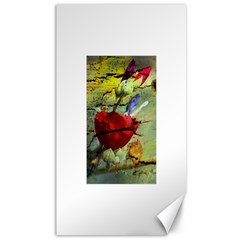 Rusty Globe Mallow Flower Canvas 40  X 72  