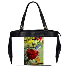 Rusty Globe Mallow Flower Office Handbags (2 Sides)  by MichaelMoriartyPhotography