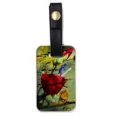 Rusty Globe Mallow Flower Luggage Tags (one Side)  by MichaelMoriartyPhotography