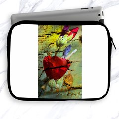 Rusty Globe Mallow Flower Apple Ipad 2/3/4 Zipper Cases