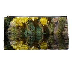 Cactus Flowers With Reflection Pool Pencil Cases by MichaelMoriartyPhotography