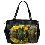 Cactus Flowers with Reflection Pool Office Handbags (2 Sides)  Back