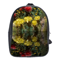 Cactus Flowers With Reflection Pool School Bags (xl) 