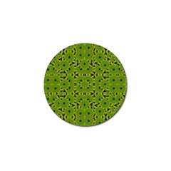 Geometric African Print Golf Ball Marker by dflcprints