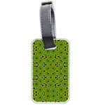 Geometric African Print Luggage Tags (Two Sides) Back