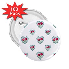 Love Ornate Motif Print 2 25  Buttons (100 Pack)  by dflcprints