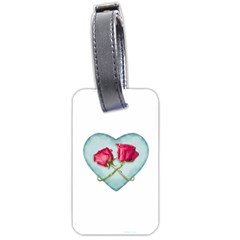 Love Ornate Motif  Luggage Tags (two Sides) by dflcprints