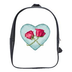 Love Ornate Motif  School Bags (xl)  by dflcprints