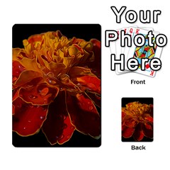 Marigold On Black Multi-purpose Cards (rectangle) 