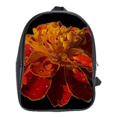 Marigold On Black School Bags(large)  by MichaelMoriartyPhotography