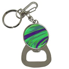 Swish Green Blue Bottle Opener Key Chains