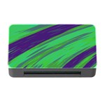 Swish Green Blue Memory Card Reader with CF Front