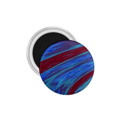 Swish Blue Red Abstract 1 75  Magnets by BrightVibesDesign