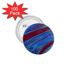 Swish Blue Red Abstract 1 75  Buttons (100 Pack)  by BrightVibesDesign