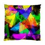 Colorful triangles                                                                  	Standard Cushion Case (Two Sides) Front