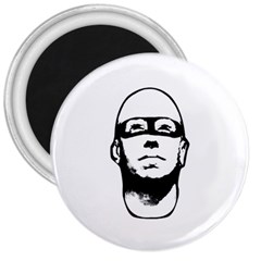 Baldhead Hero Comic Illustration 3  Magnets