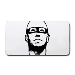 Baldhead Hero Comic Illustration Medium Bar Mats by dflcprints