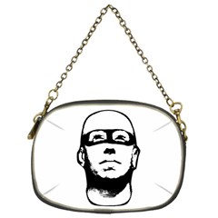 Baldhead Hero Comic Illustration Chain Purses (one Side)  by dflcprints