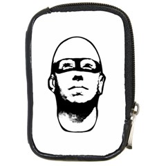 Baldhead Hero Comic Illustration Compact Camera Cases by dflcprints