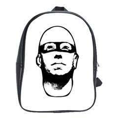 Baldhead Hero Comic Illustration School Bags (xl)  by dflcprints