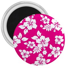 Pink Hawaiian 3  Magnets