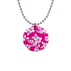 Pink Hawaiian Button Necklaces by AlohaStore