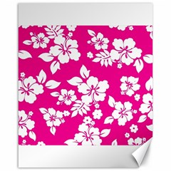 Pink Hawaiian Canvas 16  X 20  