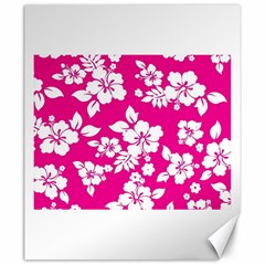 Pink Hawaiian Canvas 20  X 24  