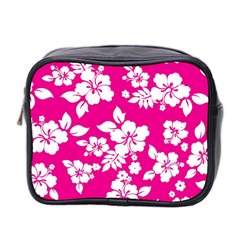 Pink Hawaiian Mini Toiletries Bag 2-side