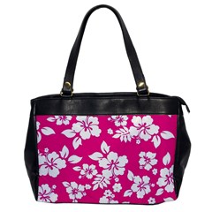 Pink Hawaiian Office Handbags