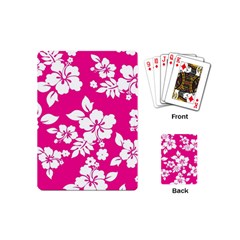 Pink Hawaiian Playing Cards (mini)  by AlohaStore