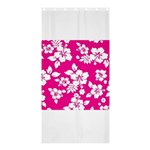 Pink Hawaiian Shower Curtain 36  x 72  (Stall)  Curtain(36 X72 ) - 33.26 x66.24  Curtain(36 X72 )