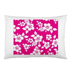 Pink Hawaiian Pillow Case (two Sides)