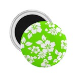 Lime Hawaiian 2.25  Magnets Front