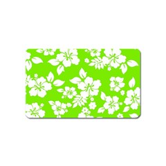 Lime Hawaiian Magnet (name Card)